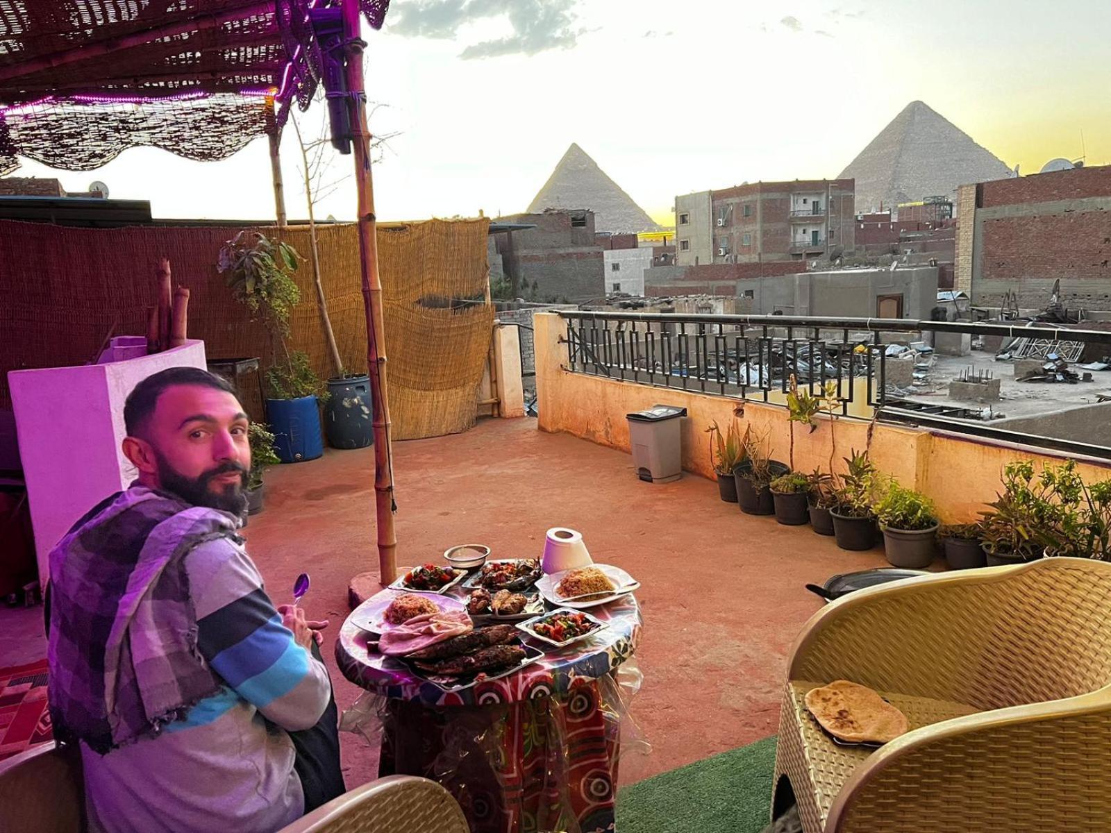 Jana Pyramids View In 3 Bed & Breakfast Kafrat al Jabal Luaran gambar